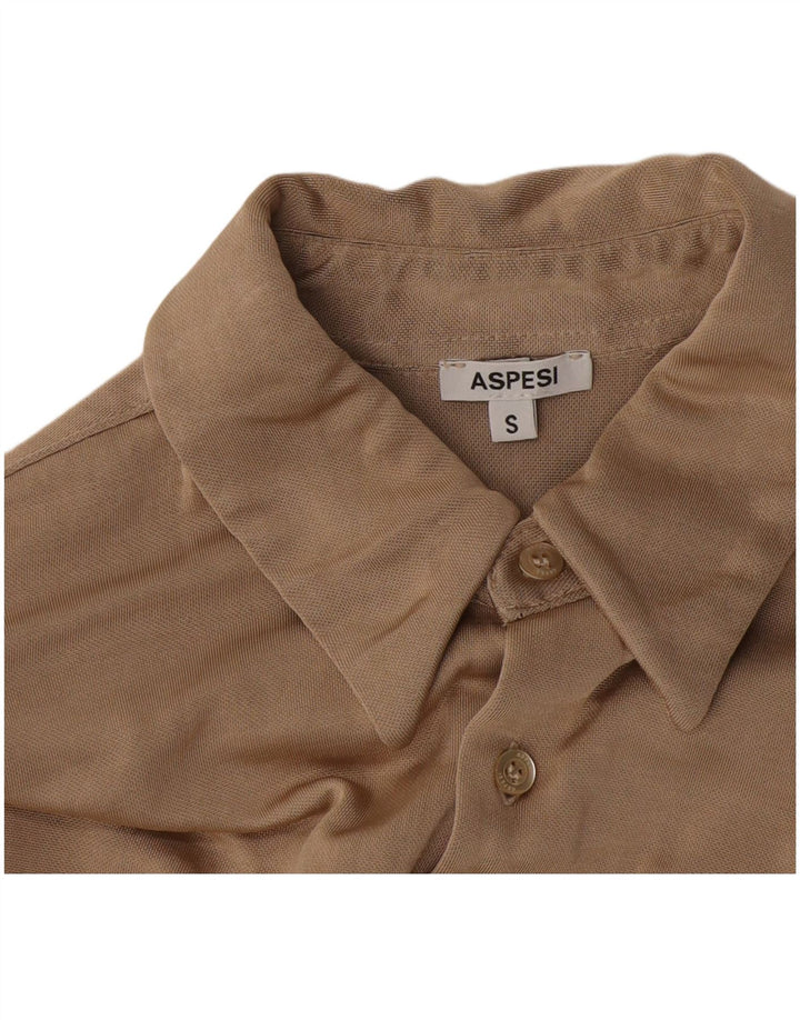 Aspesi Chemise Femme UK 10 Petit Beige