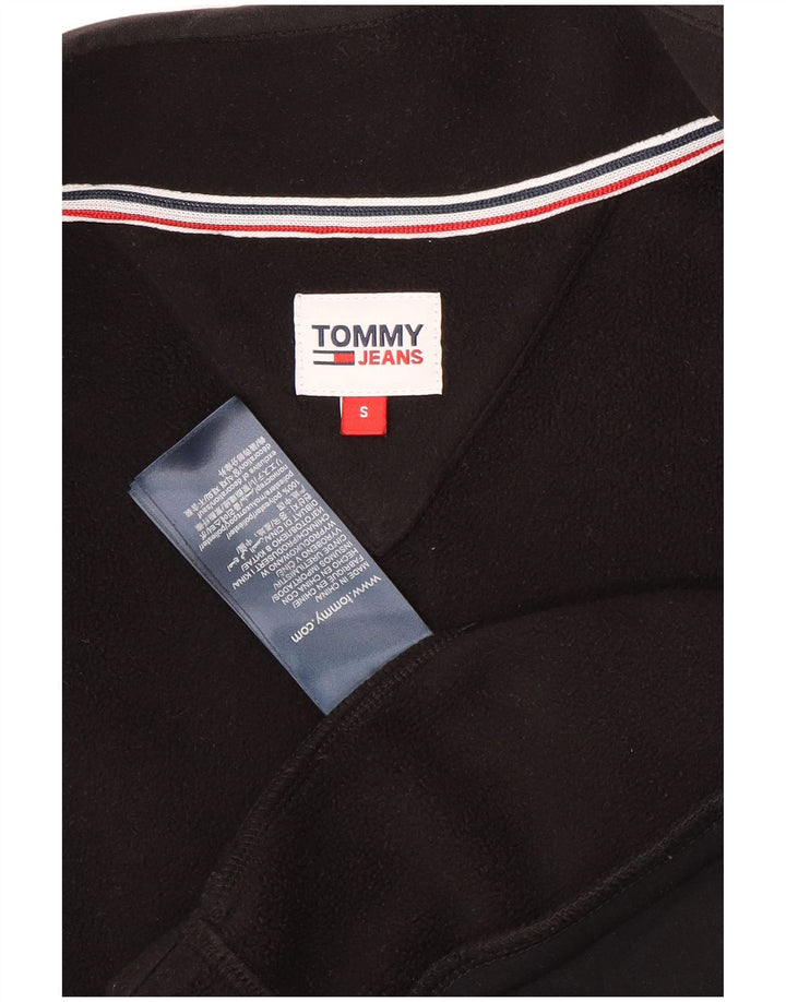 Tommy Hilfiger Gilet polaire pour homme UK 36 Small Noir Polyester