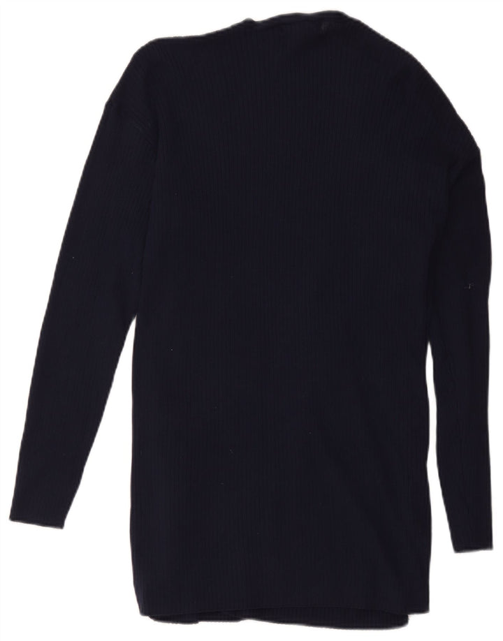 Marks & Spencer Cardigan long pour femme UK 14 Bleu marine moyen Cla
