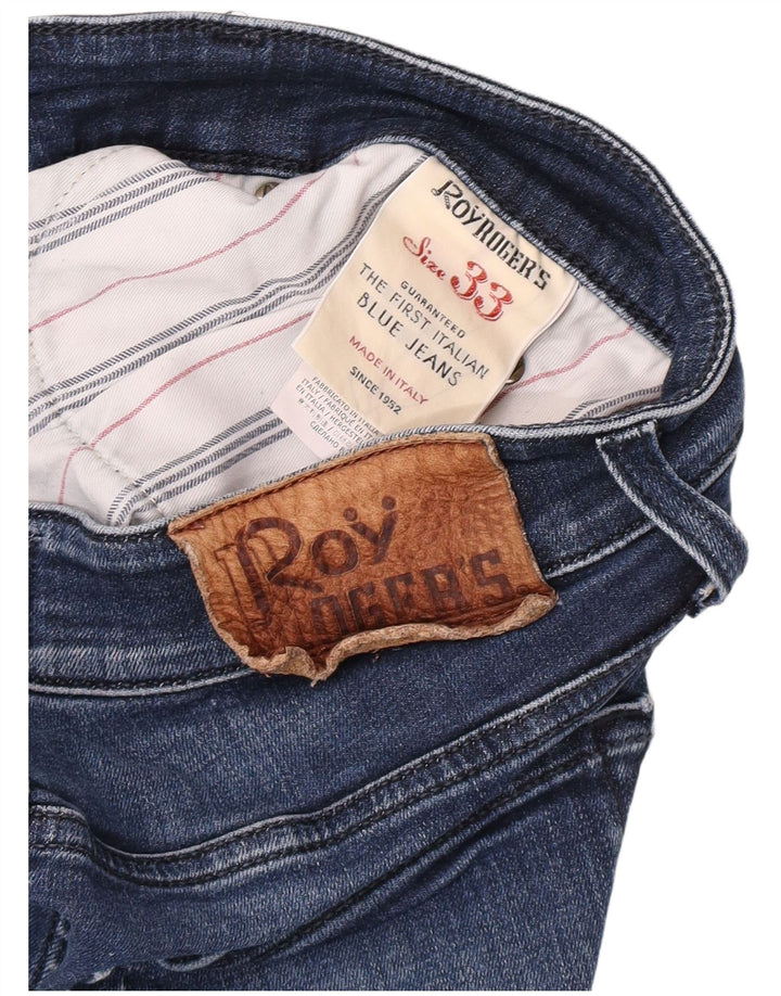 Roy Rogers Jean Slim Homme W33 L28 Bleu Marine Coton