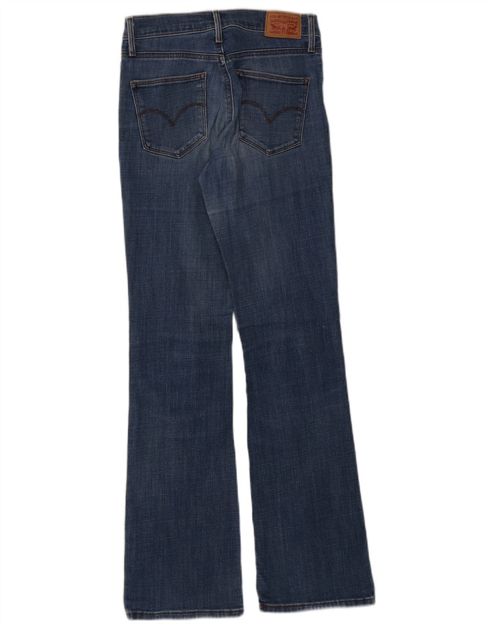 LEVI'S Jean Bootcut Amincissant Femme W26 L32 Bleu Coton