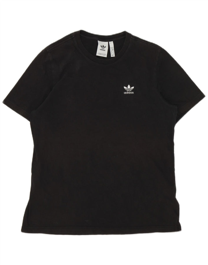 ADIDAS T-Shirt Homme Haut Noir Moyen Coton