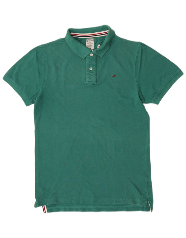 Tommy Hilfiger Polo Homme Vert Moyen