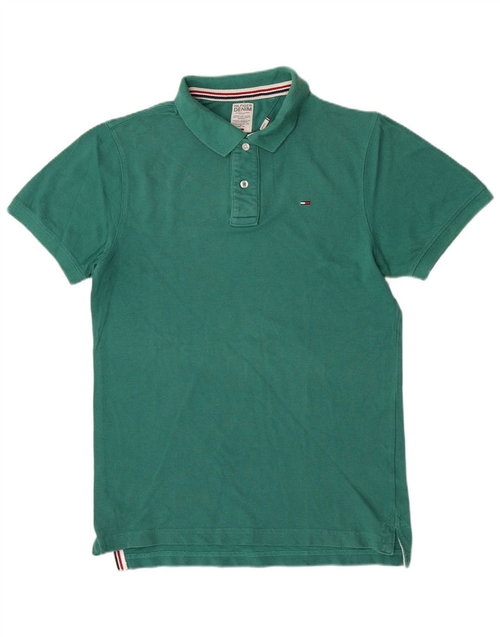 Tommy Hilfiger Polo Homme Vert Moyen