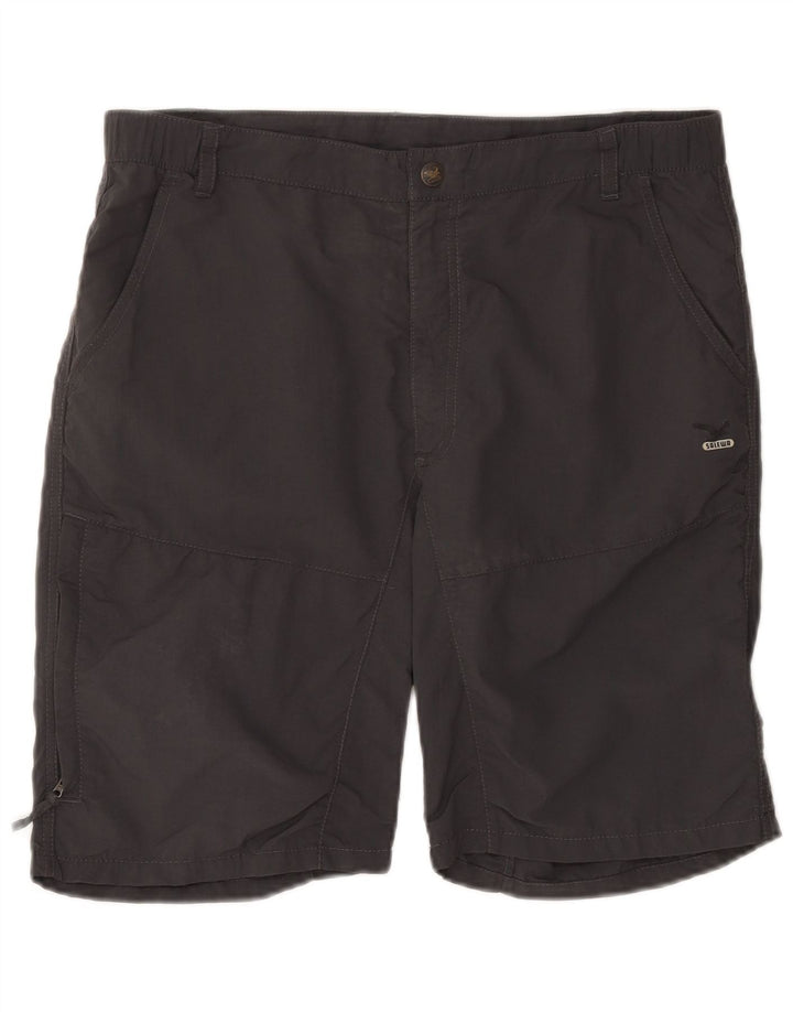 SALEWA Short Cargo Homme IT 52 XL W38 Gris Polyamide