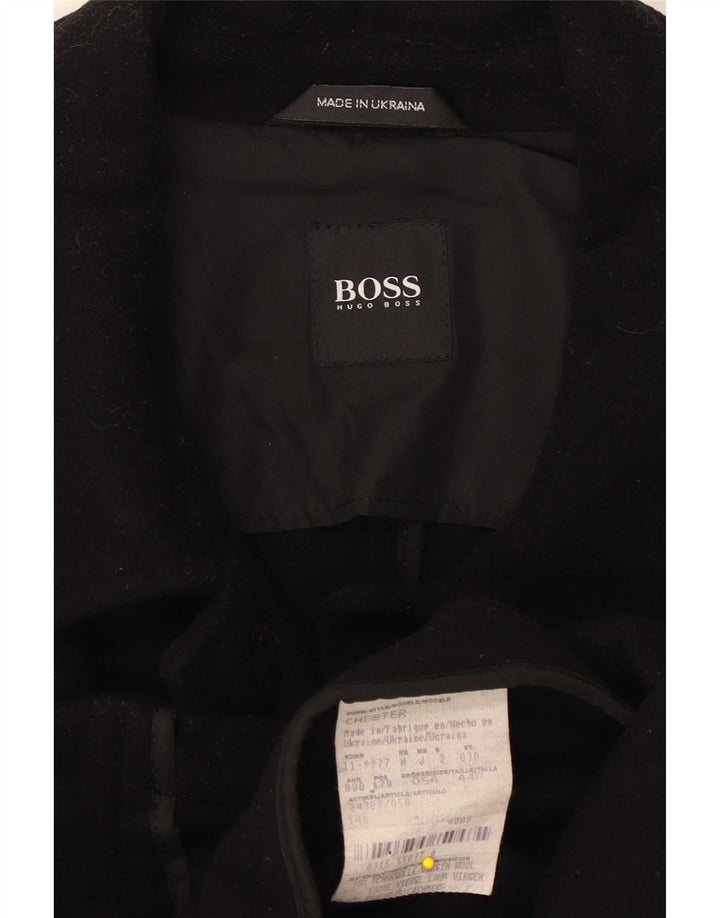 Hugo Boss Veste utilitaire pour homme EU 54 2XL Laine noire
