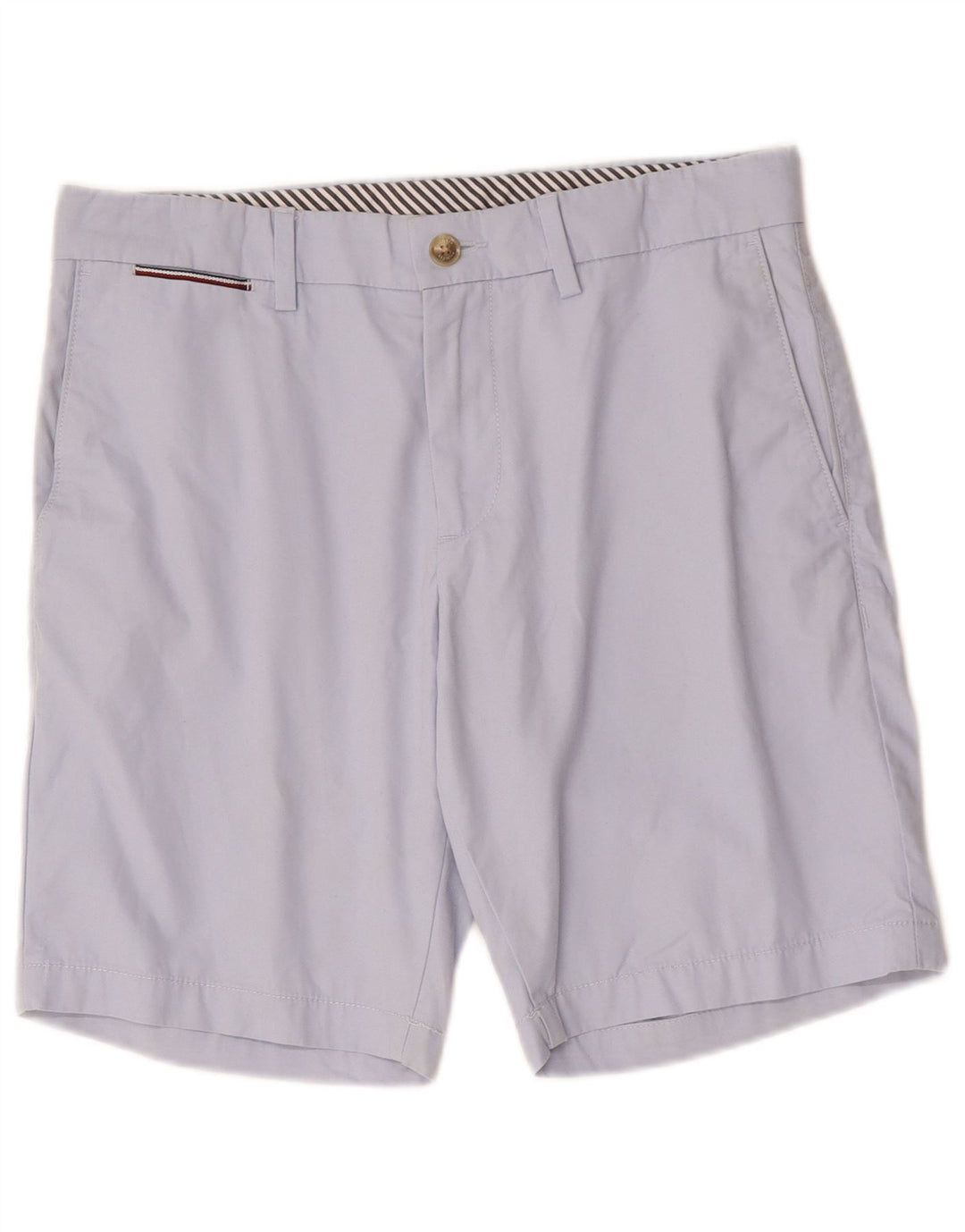 Tommy Hilfiger Short Chino Homme W32 Bleu Moyen Coton