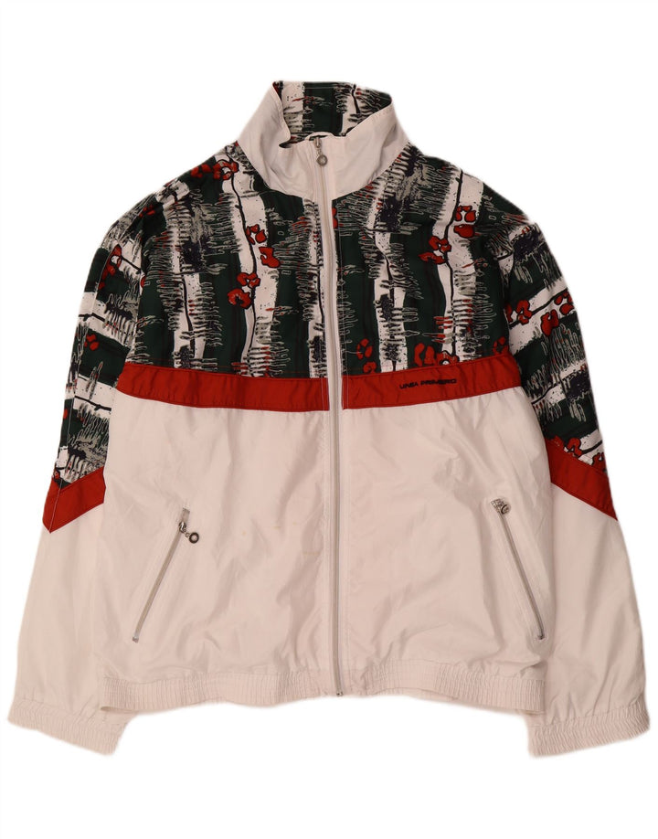 LINEA PRIMERO Veste de survêtement pour homme Taille 46/48 2XL Blanc