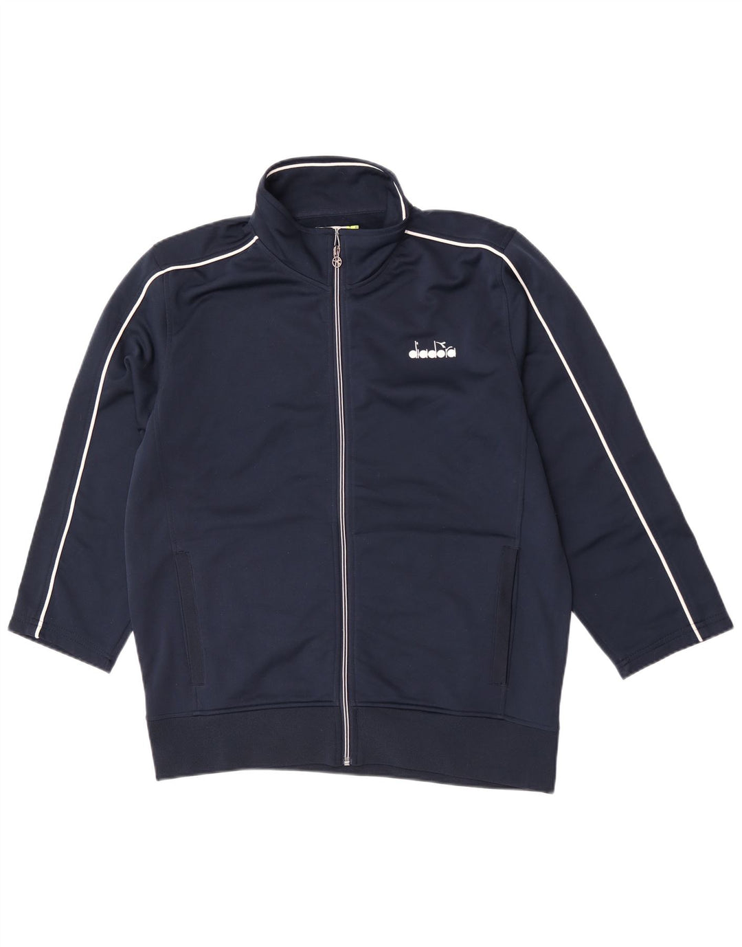 Diadora Veste de survêtement pour homme Taille L Bleu marine Polyester