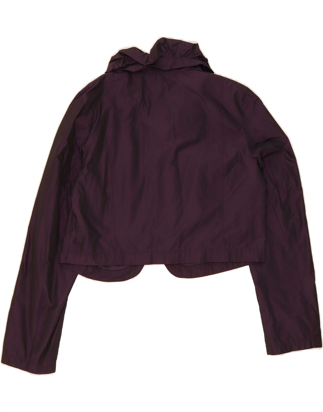 VINTAGE Womens Long Sleeve Bolero Top EU 42 Large Purple Polyester Vintage Vintage and Second-Hand Vintage from Messina Hembry 