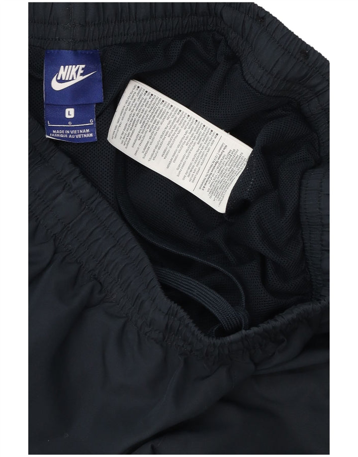 Nike Pantalon de survêtement pour homme Pantalon de jogging Large Bleu marine Polyester