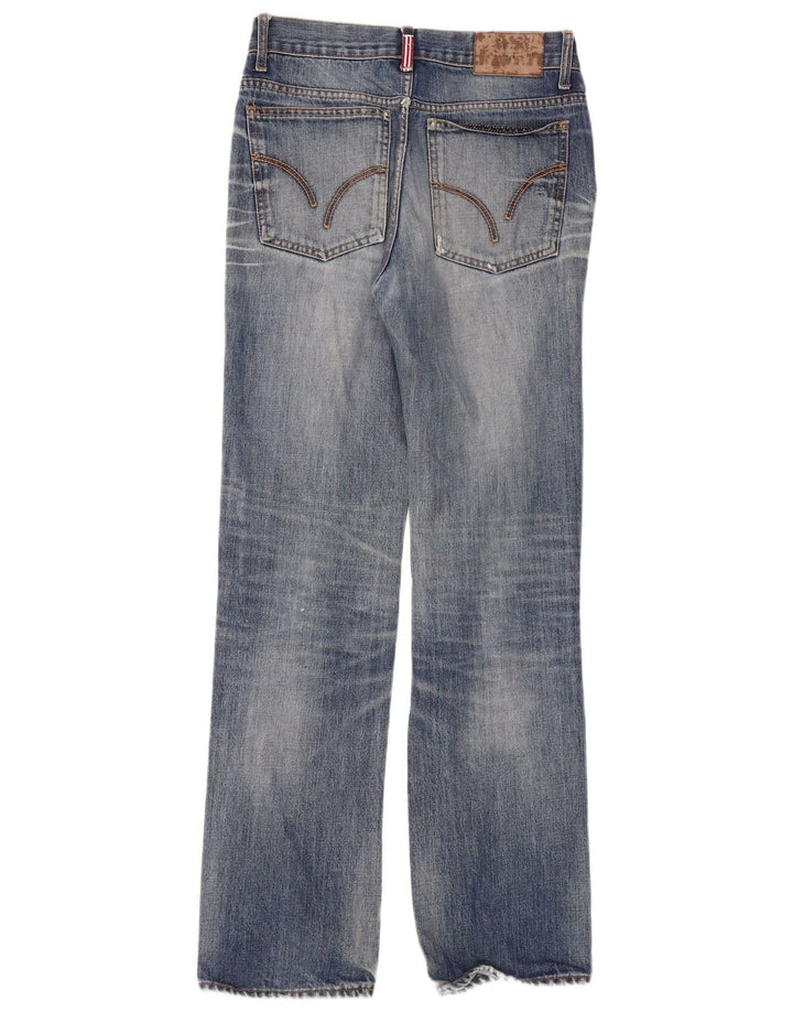 Jean droit femme vintage W30 L33 Bleu