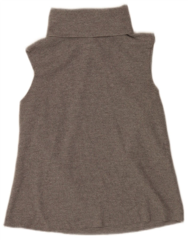 Zara Femme Débardeur UK 10 Petit Gris Polyester