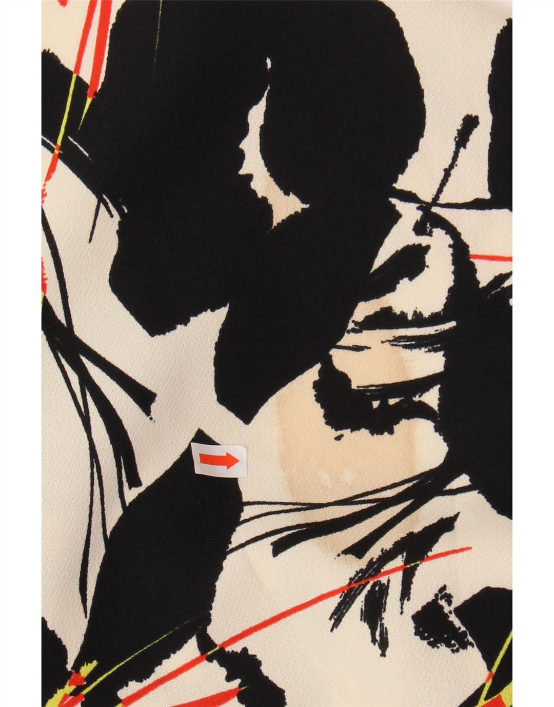 WAREHOUSE Jupe trapèze pour femme UK 6 XS W25 Polyester floral blanc cassé