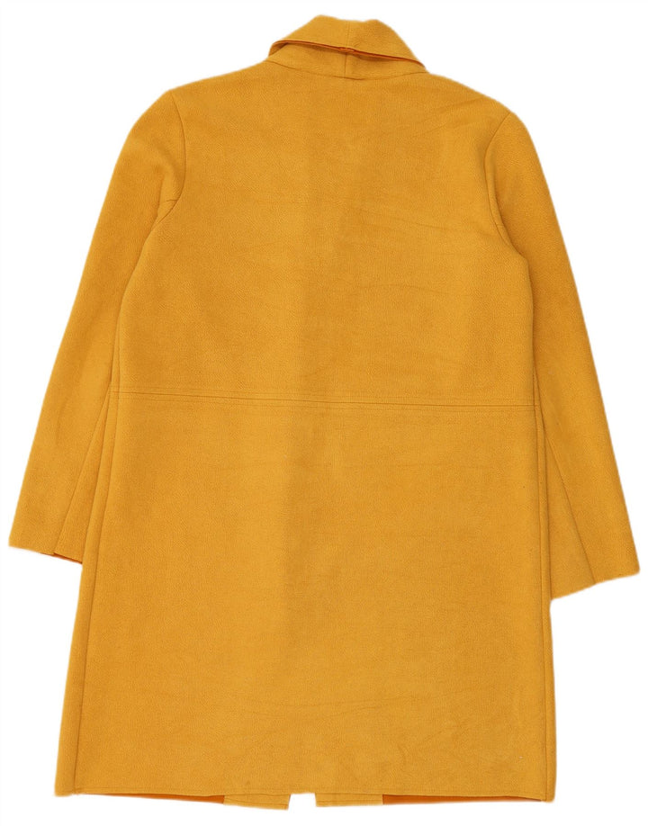 Zara Pardessus ouvert surdimensionné pour femme UK 10 Small Jaune