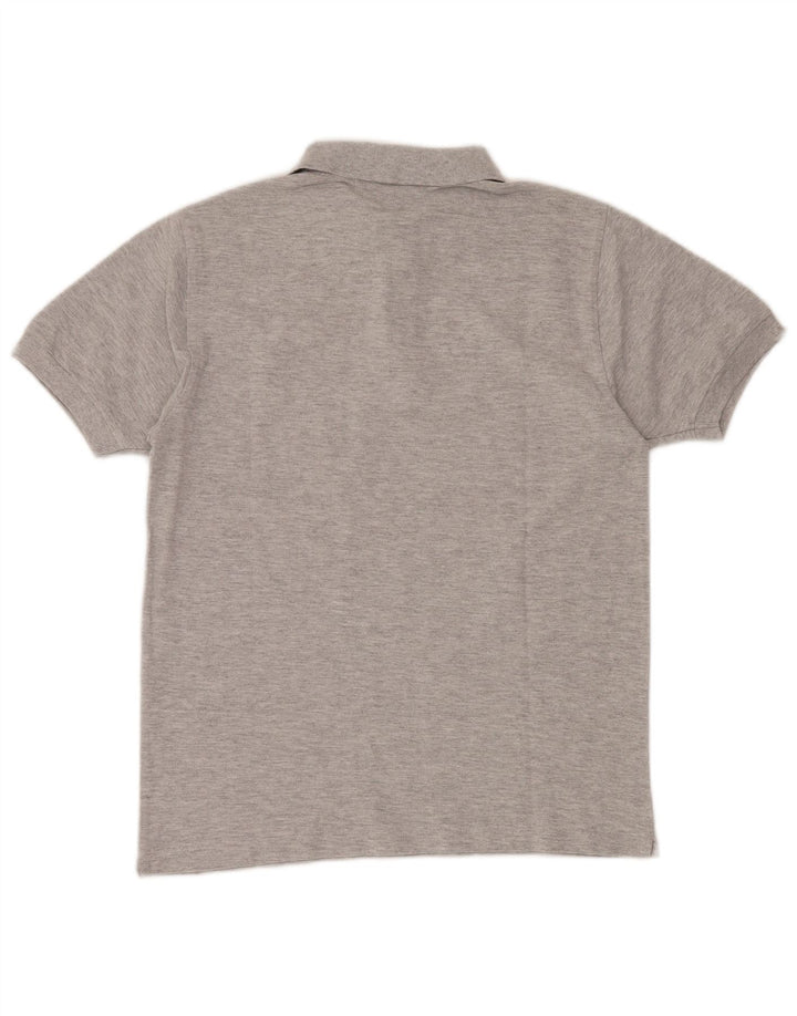 KAPPA Polo Homme Petit Gris Coton