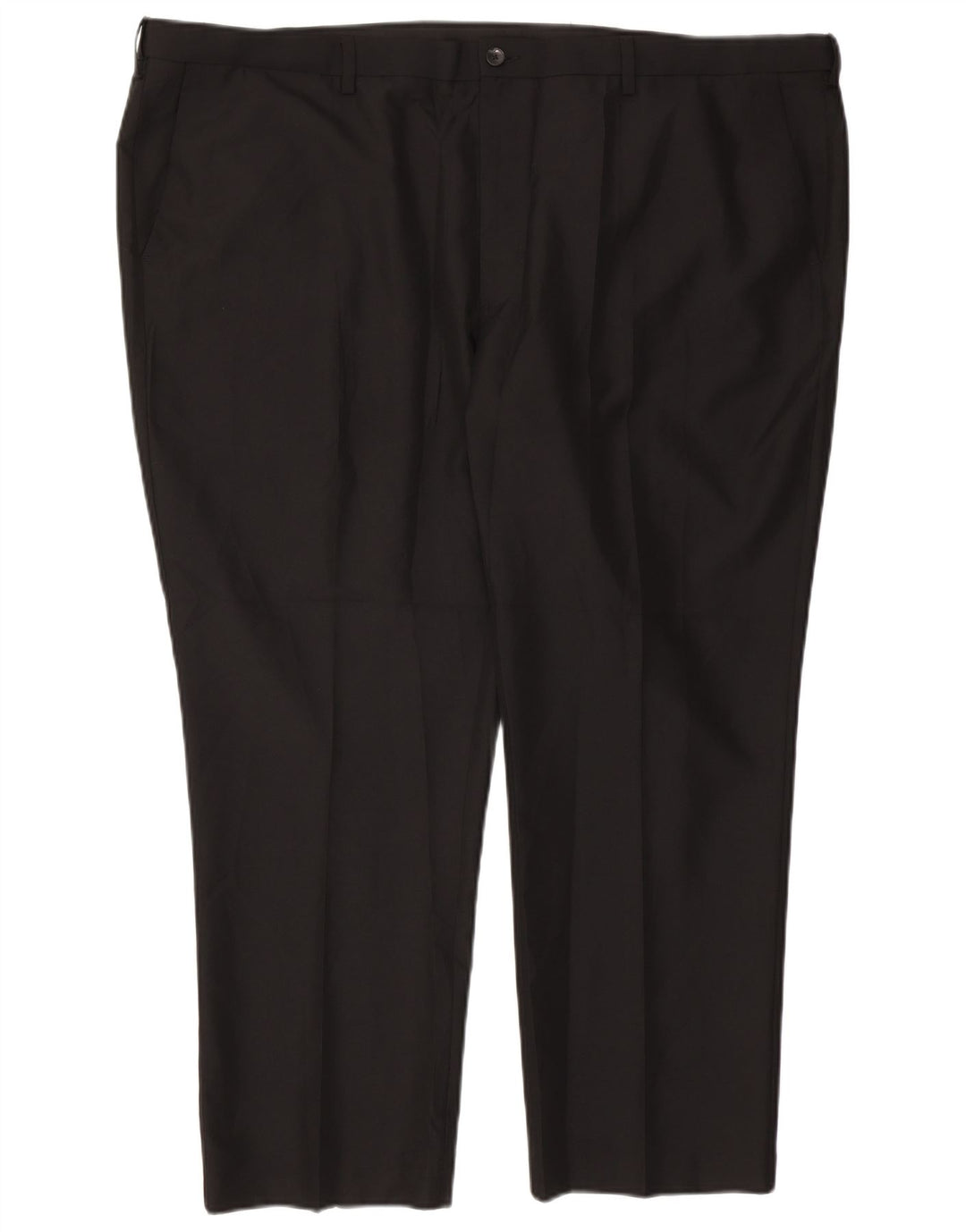 Marks & Spencer Pantalon Chino Coupe Regular Homme W50 L29 Noir Polyester