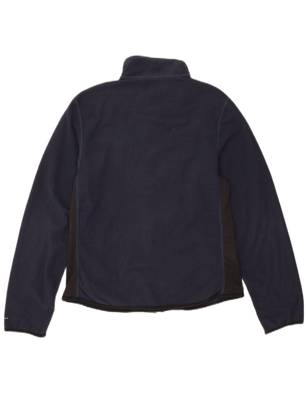 Nike Veste polaire pour femme US 12/14 Large Bleu marine Colorblock Polyester