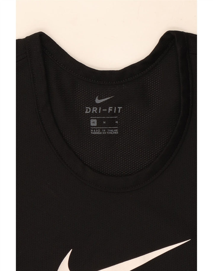 Nike Hommes Dri Fit Graphic Débardeur Noir Moyen Polyester