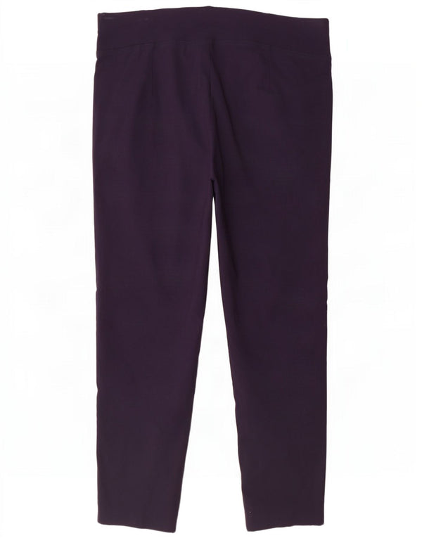 Marks & Spencer Pantalon autographe pour femme UK 20 2XL W40 L29 Bleu marine