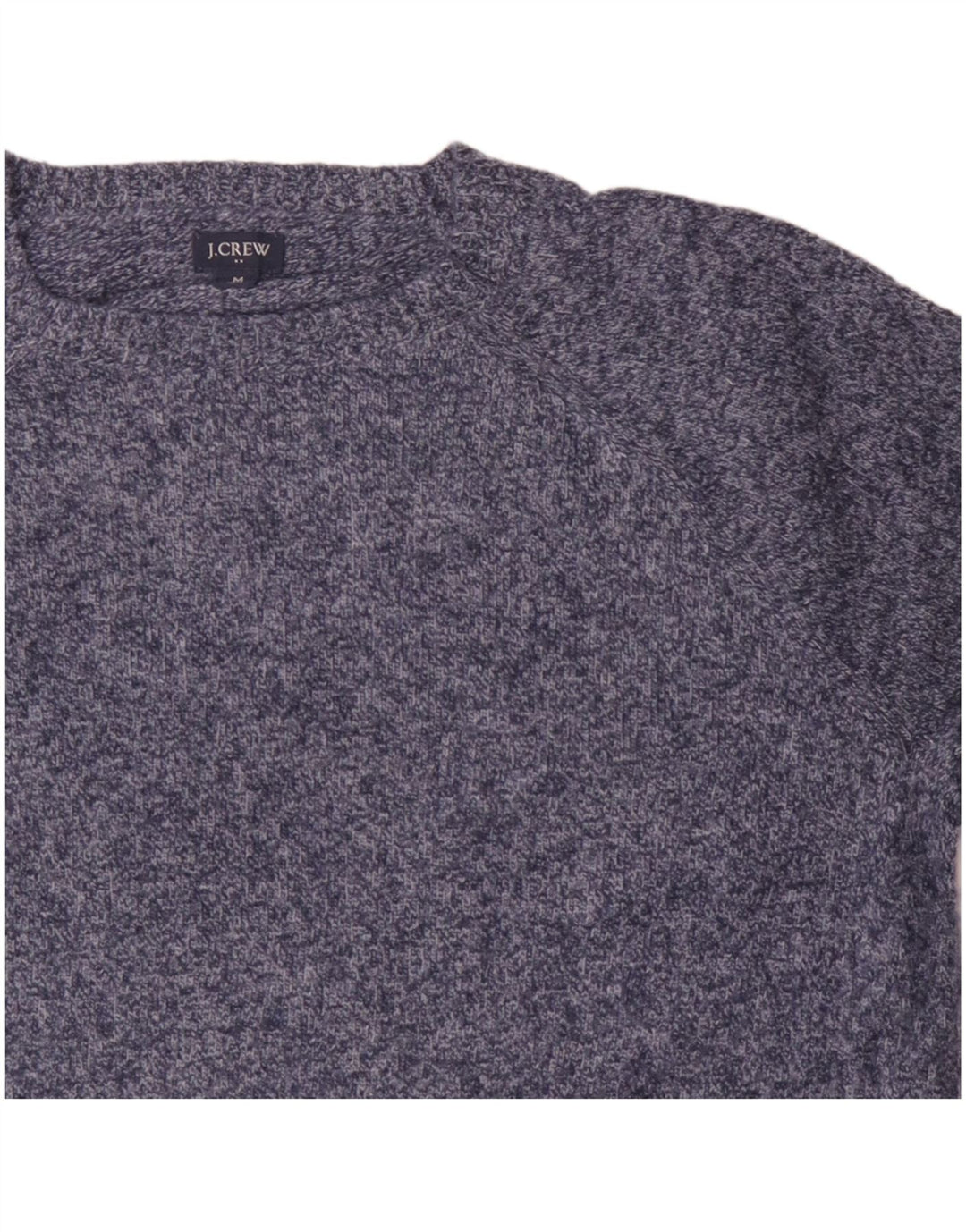 J. CREW Pull Col Rond Homme Bleu Moyen Polyamide