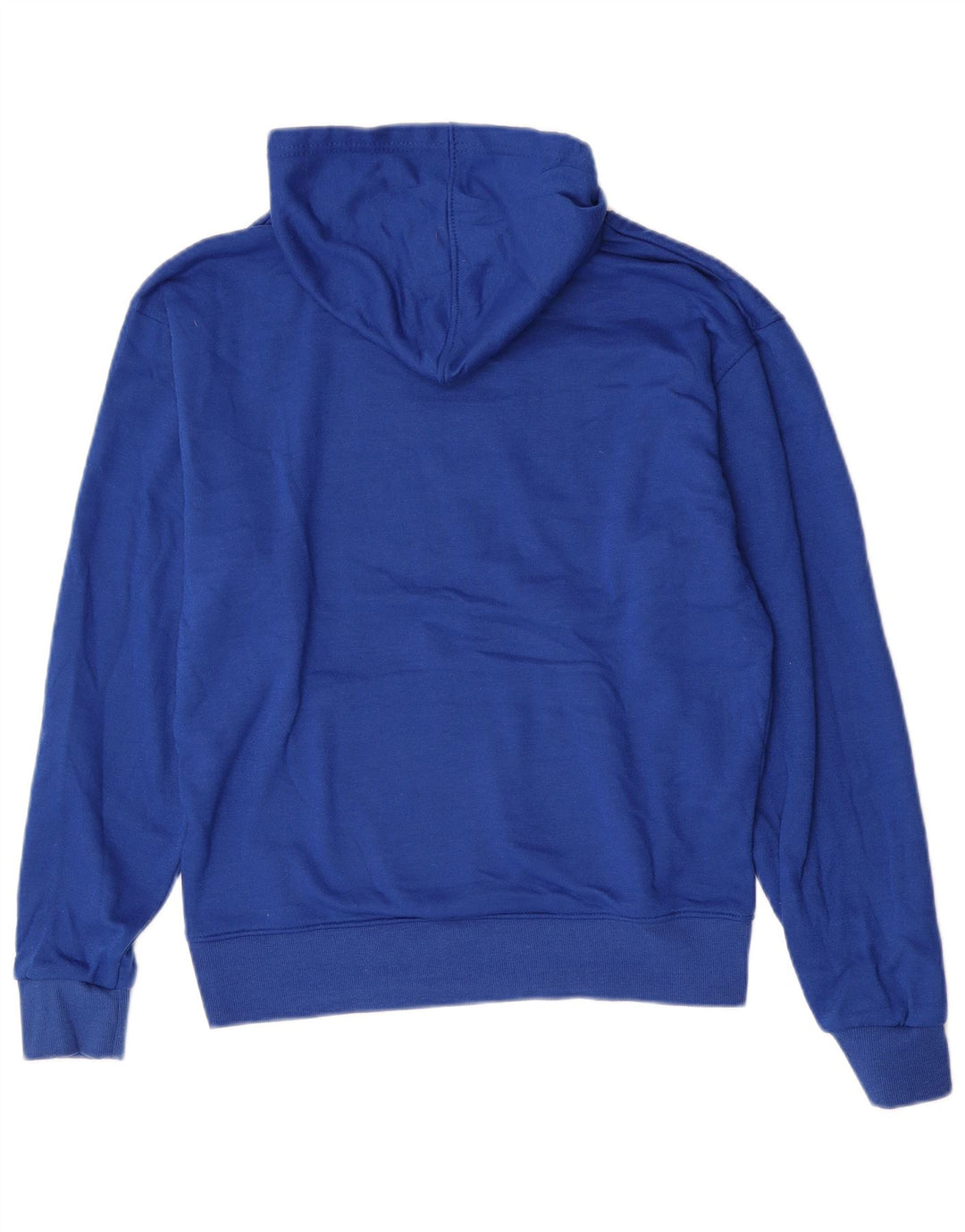 Champion Pull à Capuche Graphique Homme Bleu Moyen Polyester