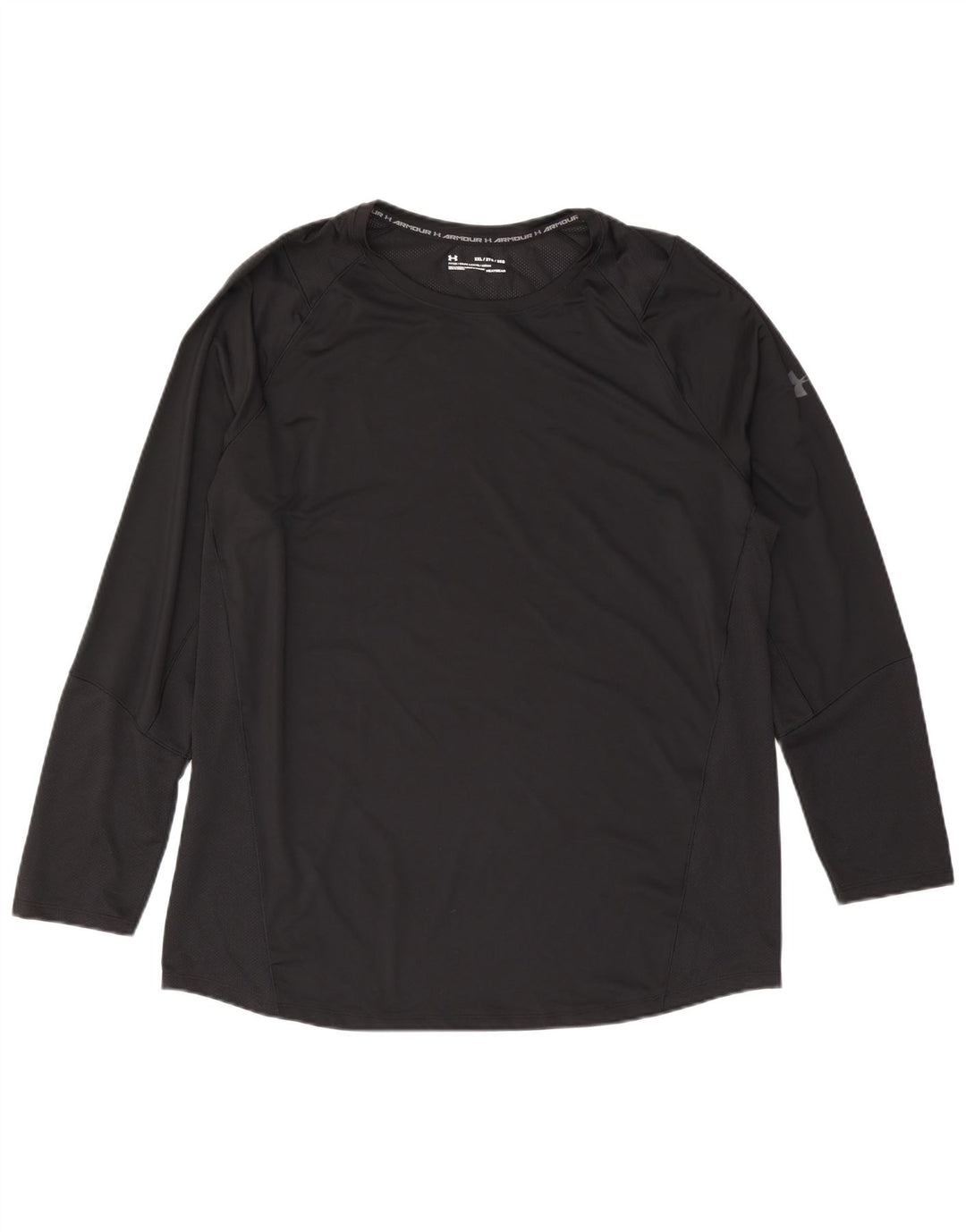 Under Armour Haut Heat Gear Homme Manches Longues 2XL Noir