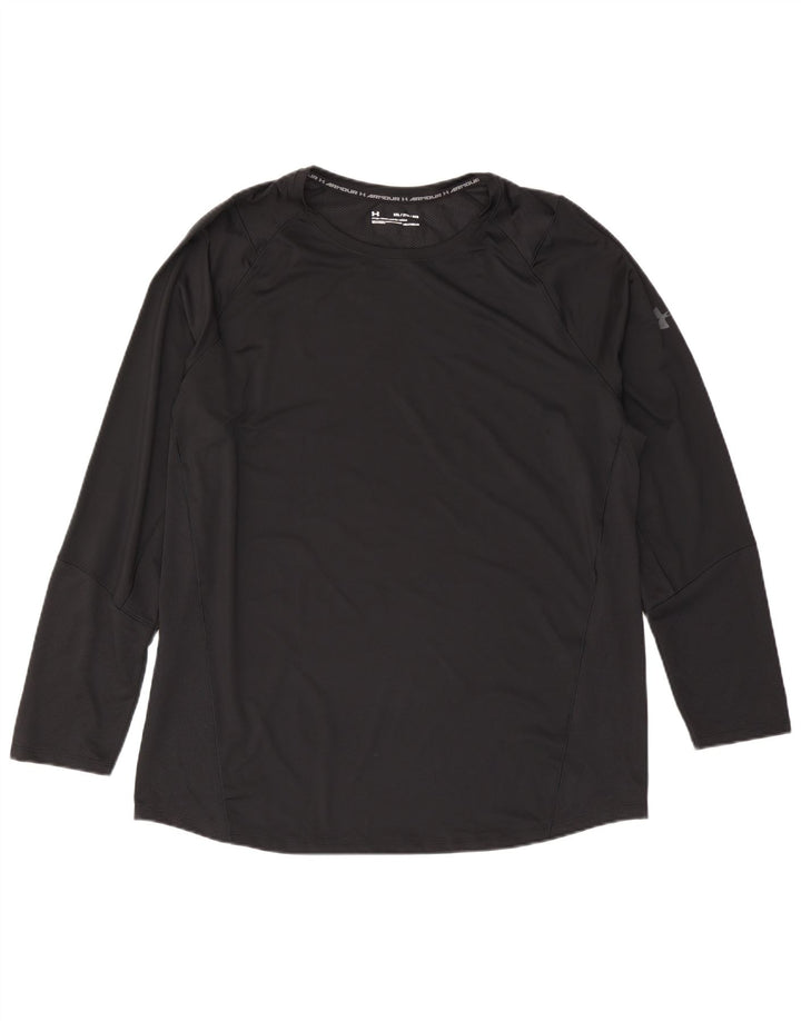 Under Armour Haut Heat Gear Homme Manches Longues 2XL Noir