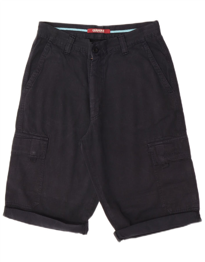 Carrera Short Cargo Homme W33 Large Bleu Marine Coton