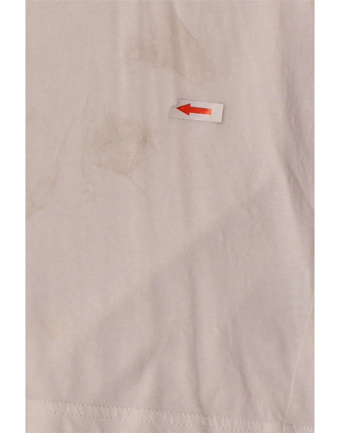 Tommy Hilfiger T-Shirt Graphique Homme Blanc Moyen Coton