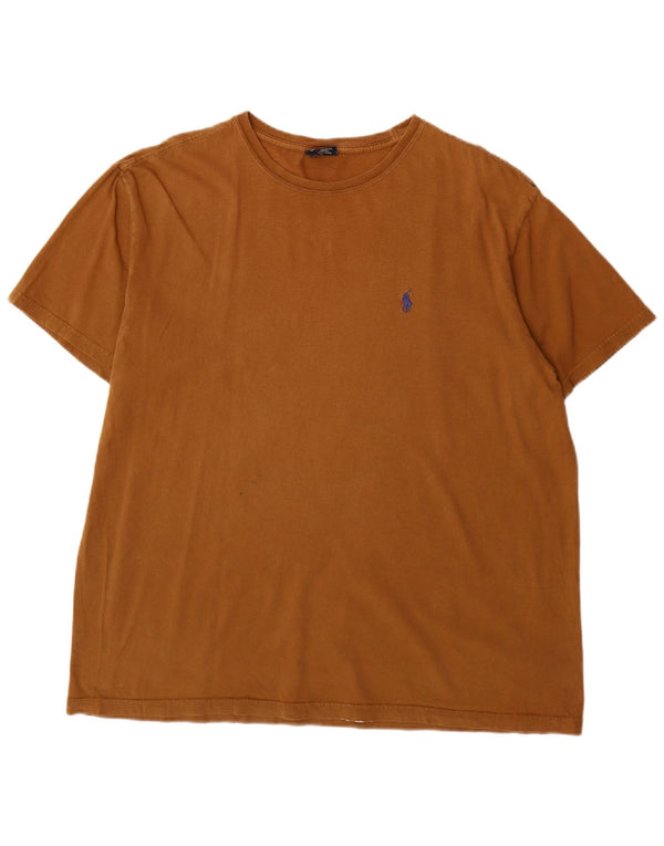 Polo Ralph Lauren T-Shirt Homme Haut Large Coton Beige