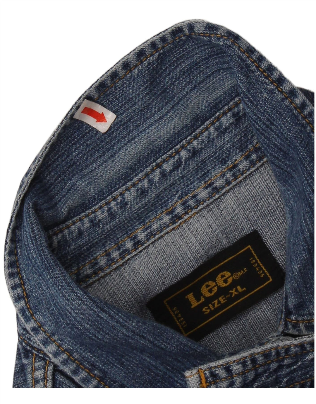 LEE Womens Denim Shirt UK 18 XL Blue Cotton