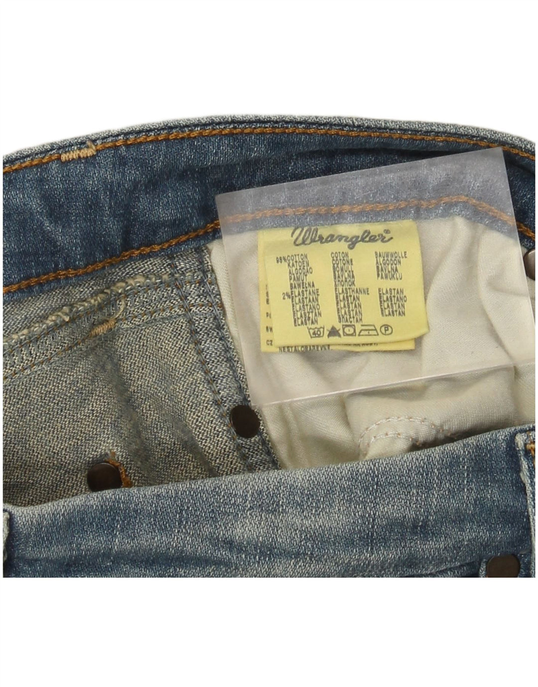 Wrangler Jean Bootcut Sofia Femme W29 L30 Bleu Coton