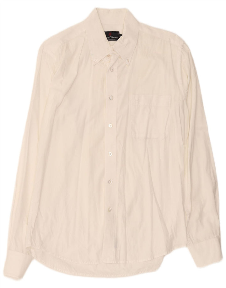 Conte of Florence Chemise Homme Blanc Moyen