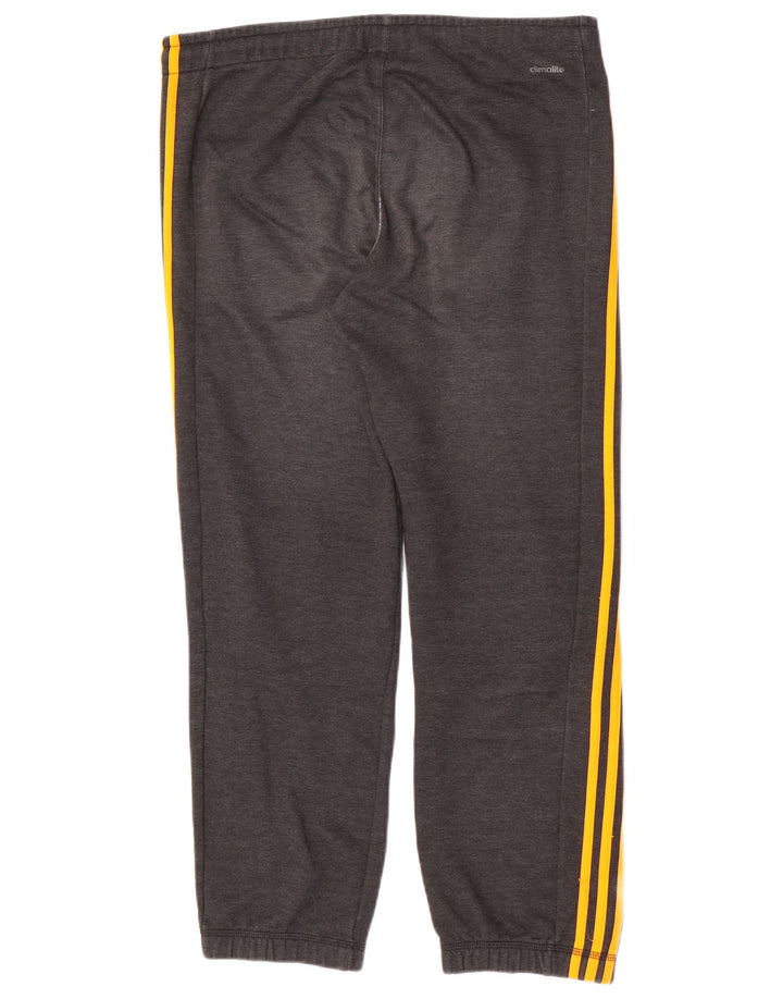 Adidas Pantalon de survêtement Climalite Homme Gris Moyen Polyester