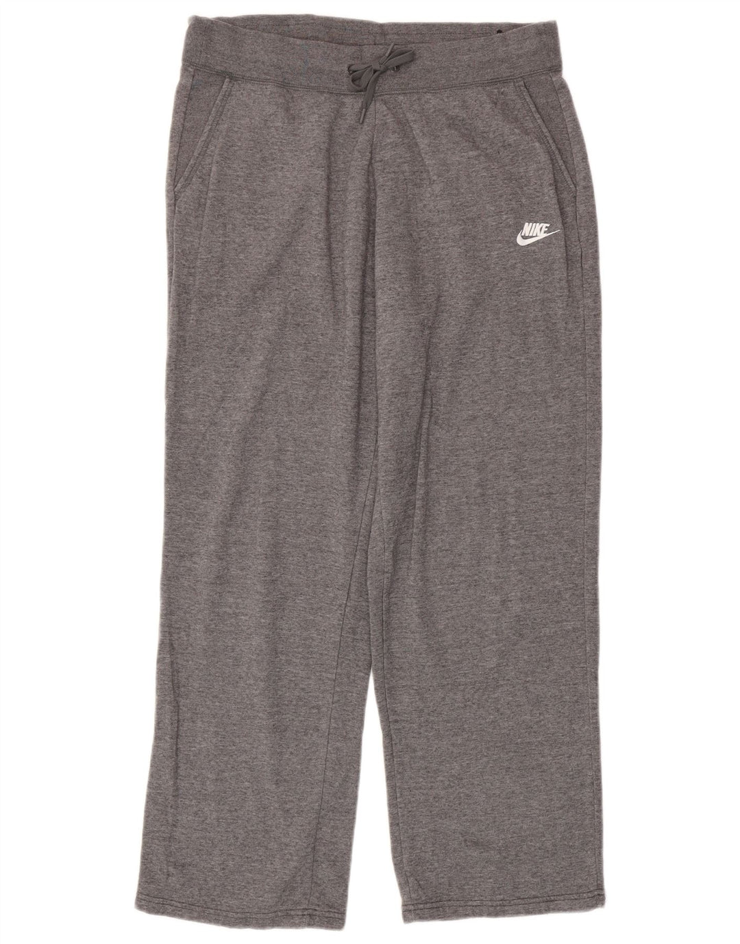 Nike Pantalon de survêtement pour femme UK 16 Large Gris Moucheté Coton