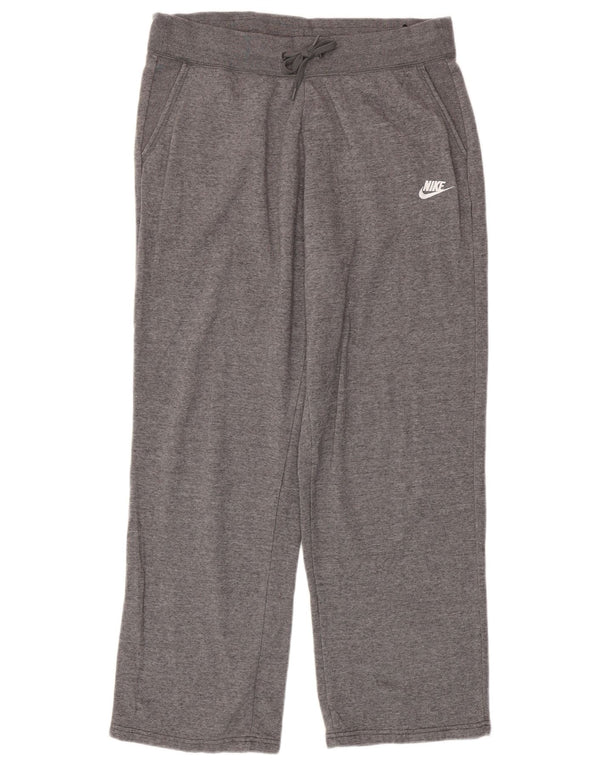 Nike Pantalon de survêtement pour femme UK 16 Large Gris Moucheté Coton