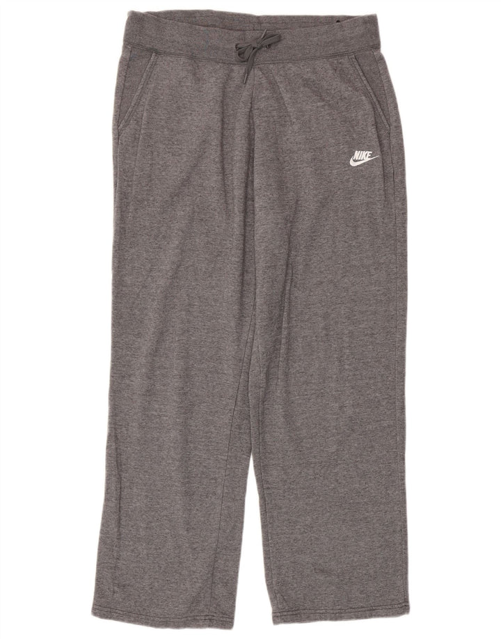 Nike Pantalon de survêtement pour femme UK 16 Large Gris Moucheté Coton