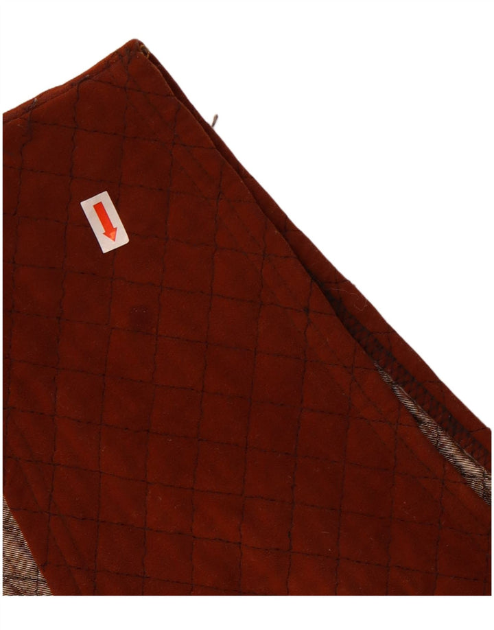 gilet homme vintage petit marron