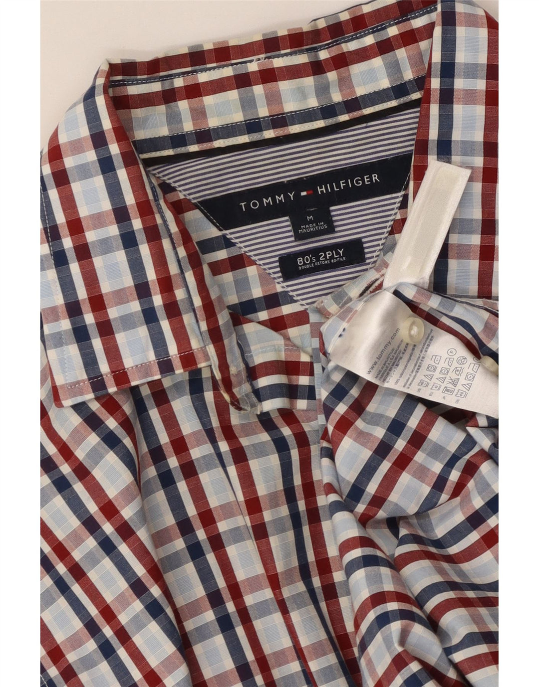 Tommy Hilfiger Chemise Homme Medium Multicolore Check Cotton