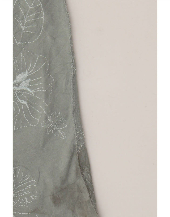 BCBGMAXAZRIA Tunique Femme UK 44 Grand Vert Floral Polyester