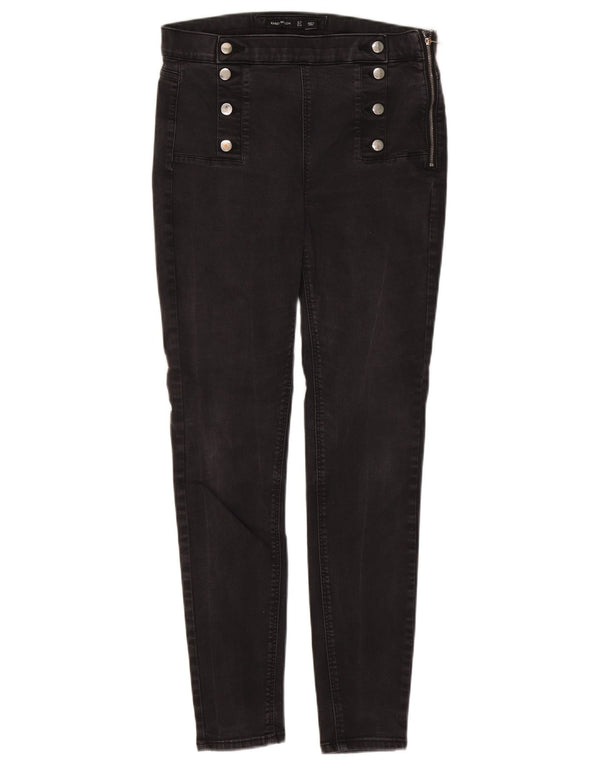 Karen Millen Jean skinny pour femme UK 12 Medium W28 L28 Gris
