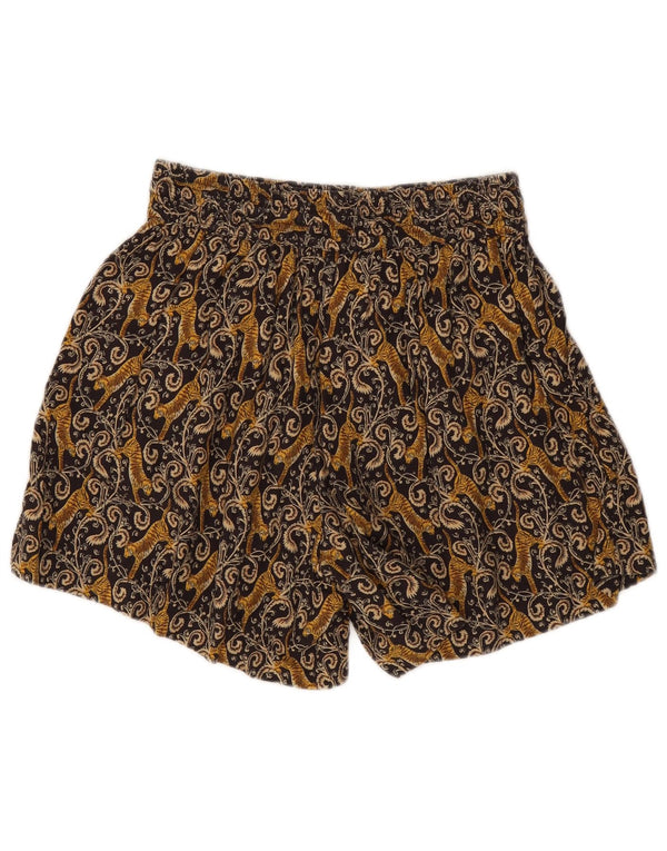 Fat Face Short décontracté pour femme UK 8 Small W26 Imprimé animal multicolore