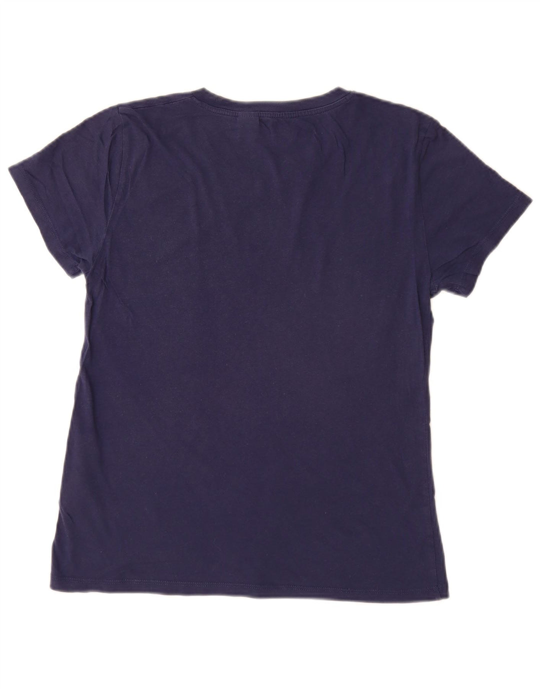 LEVI'S T-shirt graphique pour femme UK 10 Small Bleu marine Coton