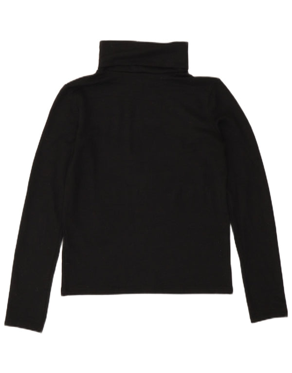 Zara Pull col roulé pour femme UK 12 Noir moyen