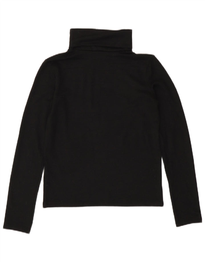 Zara Pull col roulé pour femme UK 12 Noir moyen