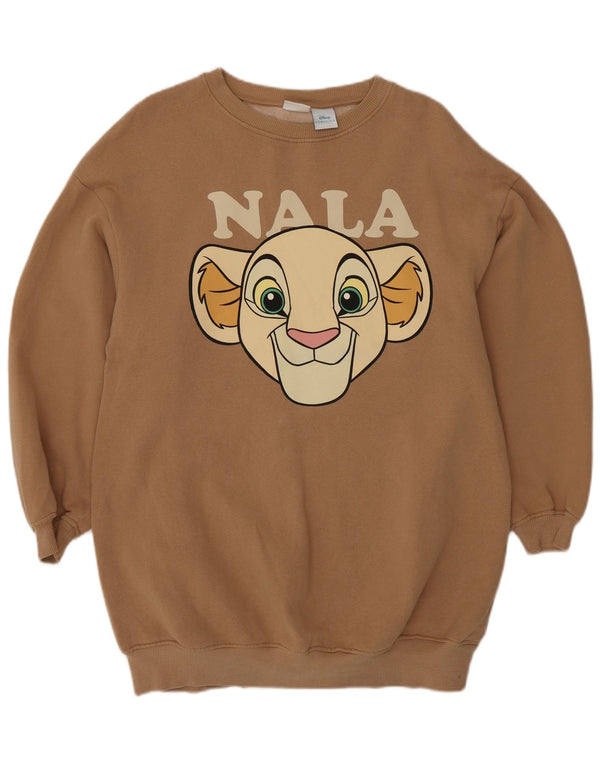 Zara Pull Disney Graphic Sweatshirt Fille 13-14 ans Marron