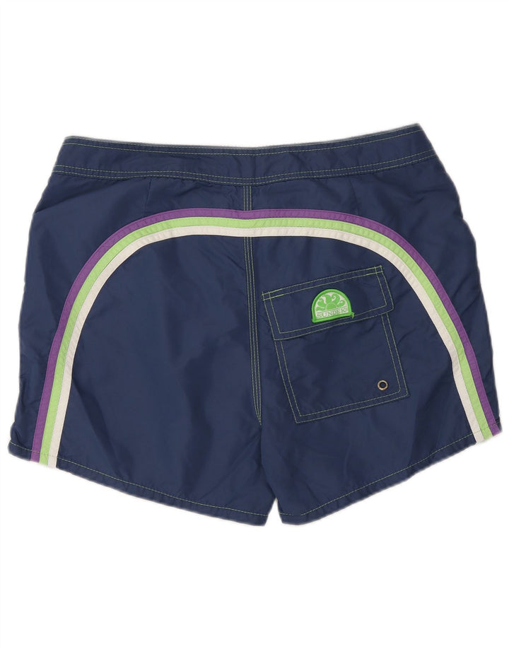 Sundek Short de Bain Homme Nylon Bleu Marine Moyen