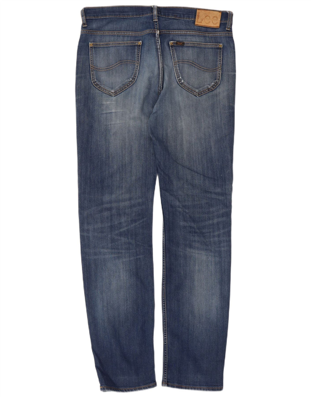 Lee Jean Slim Rider W34 L32 Homme Bleu Coton