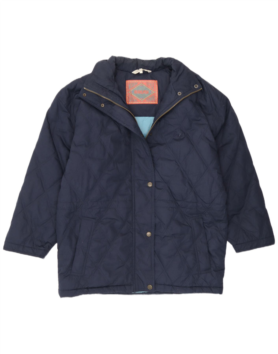 Brugi Veste matelassée coupe ample pour femme IT 44 Bleu marine moyen Polyamide